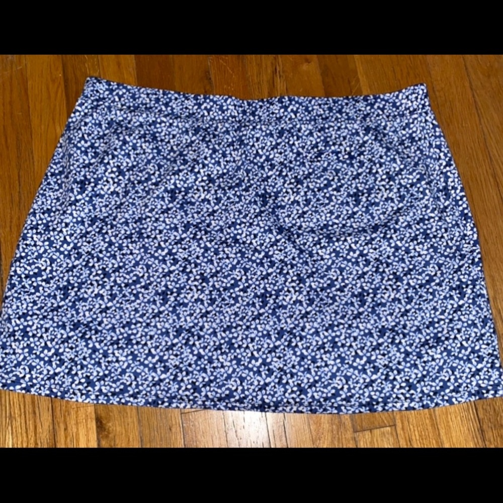 NWT JONES NEW YORK SKORT SAPPHIRE FLORAL COMBO | SZ XXL 18-20) - Picture 5 of 11